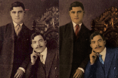 colorization and restoration 