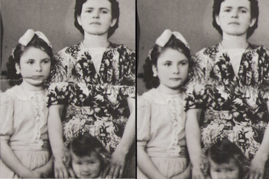 photo retouching family 